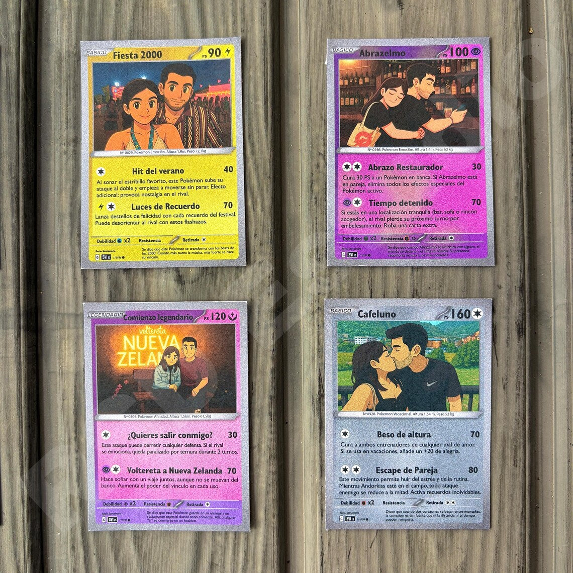 Álbum de Cartas Pokémon Personalizadas