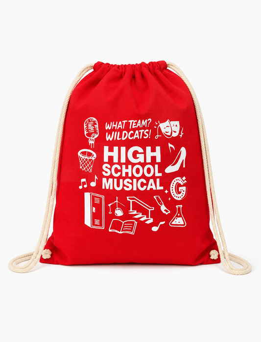 Mochila de cuerdas HIGH SCHOOL MUSICAL (HSM) 🏀🎤