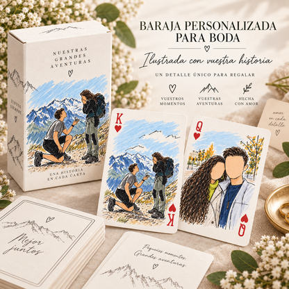 Baraja de cartas personalizada