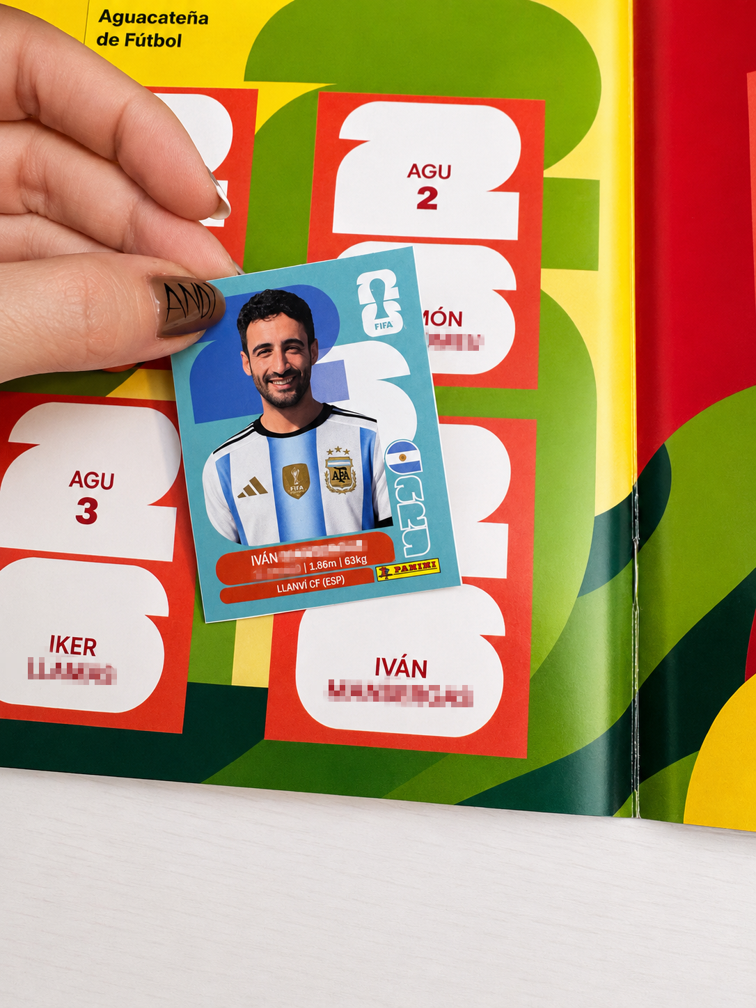 Cromos personalizados MUNDIAL 2026 + ÁLBUM