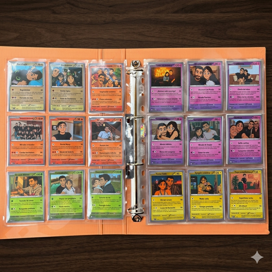 Álbum de Cartas Pokémon Personalizadas