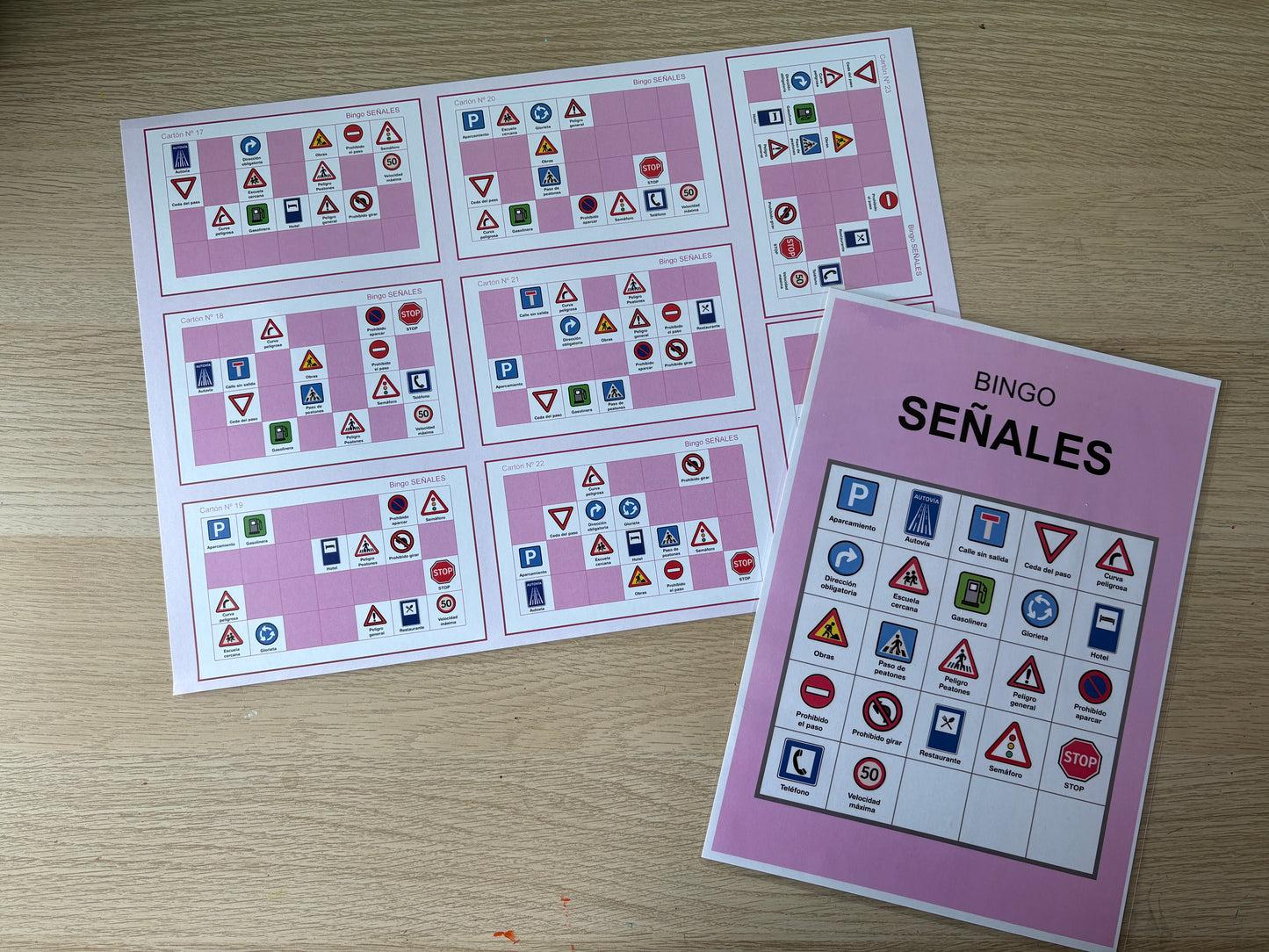 Bingo Educativo para Niños de Primaria