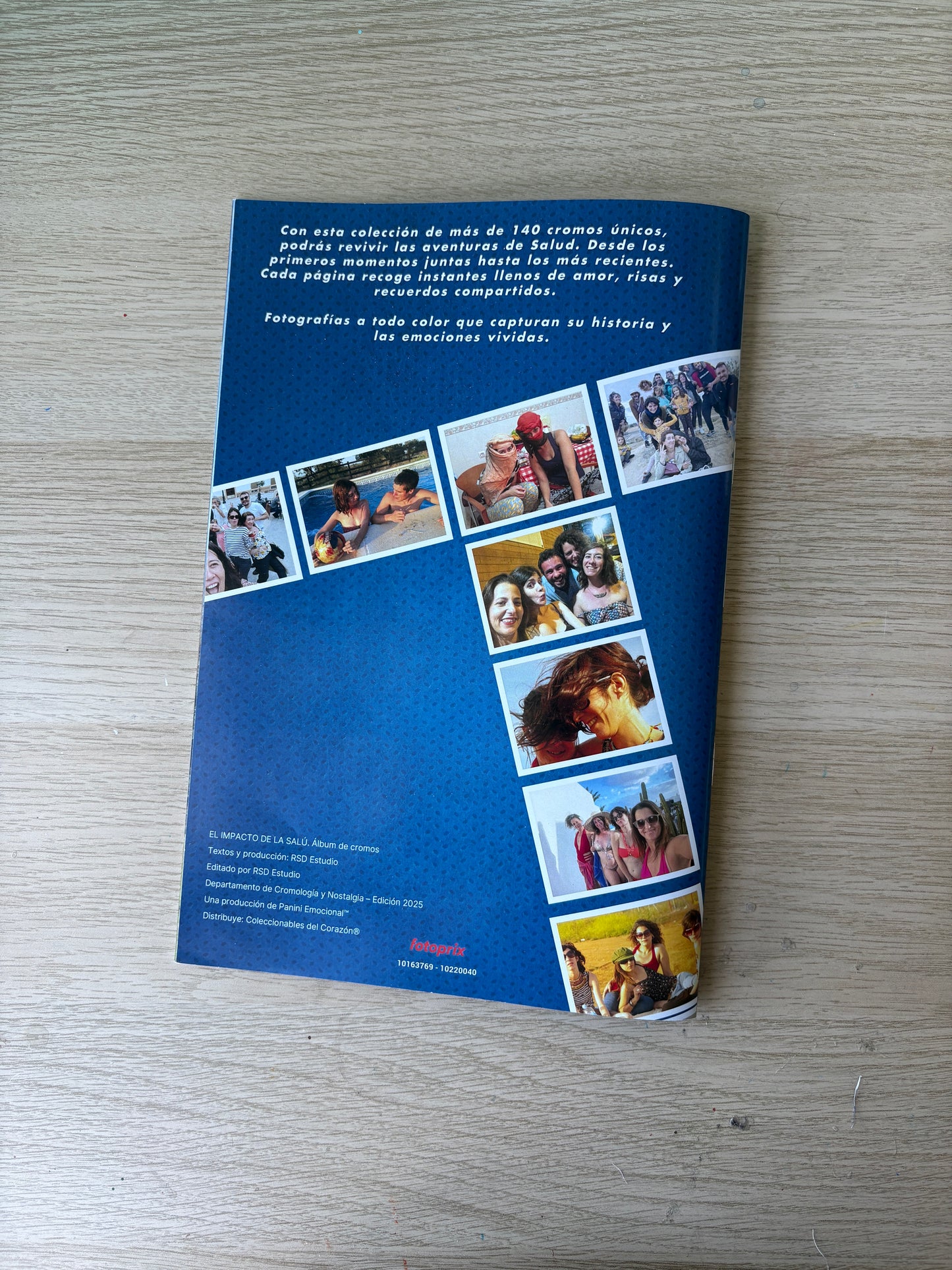 Álbum de Cromos Personalizado
